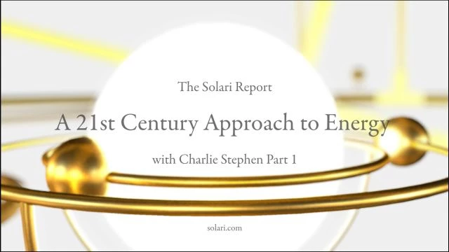 A 21st-Century Approach to Energy with Charlie Stephens, Part I