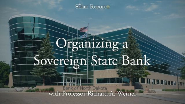 Organizing a Sovereign State Bank with Professor Richard A. Werner - January 7, 2025